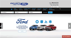 Desktop Screenshot of delacyford.com